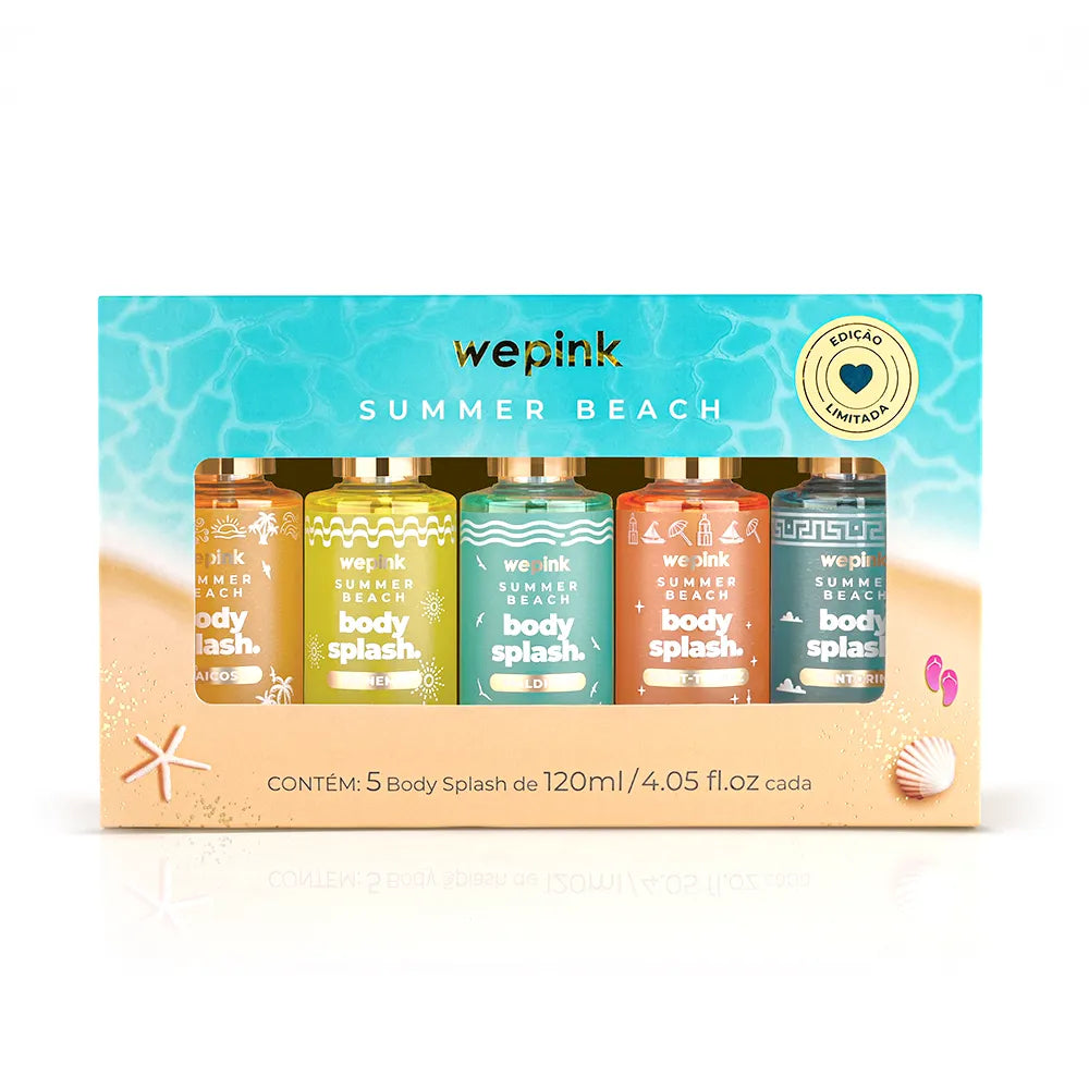 Kit Body Splash Summer Beach Edição Limitada –